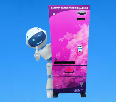 Sanitary napkin vending machine
